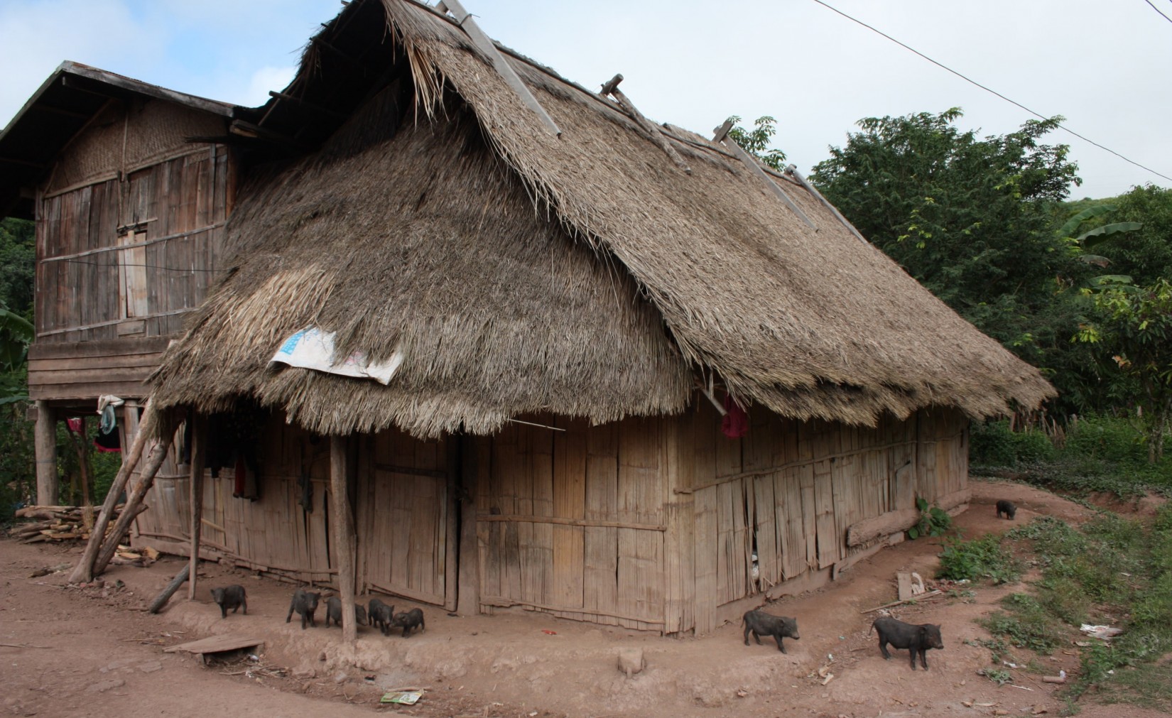 Bergstammen in Laos