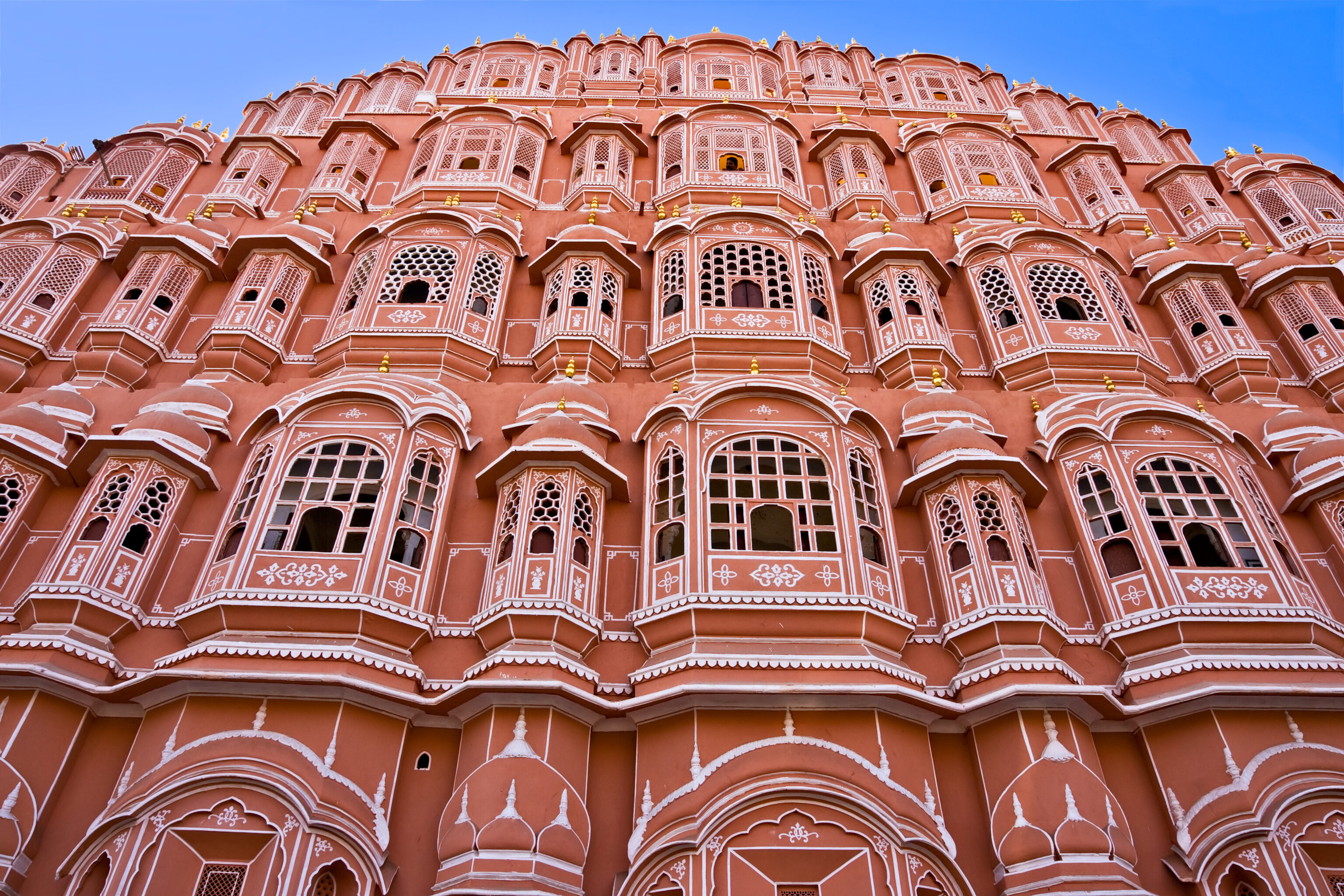 Hawa,Mahal,,The,Palace,Of,Winds,,Jaipur,,Rajasthan,,India.