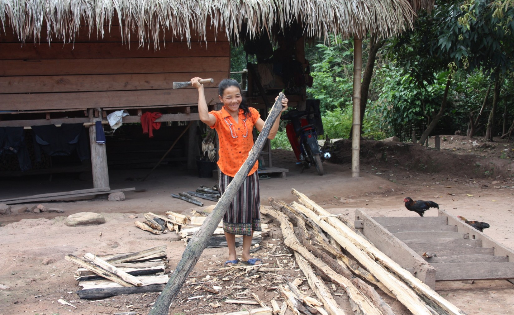 Bergstammen Laos