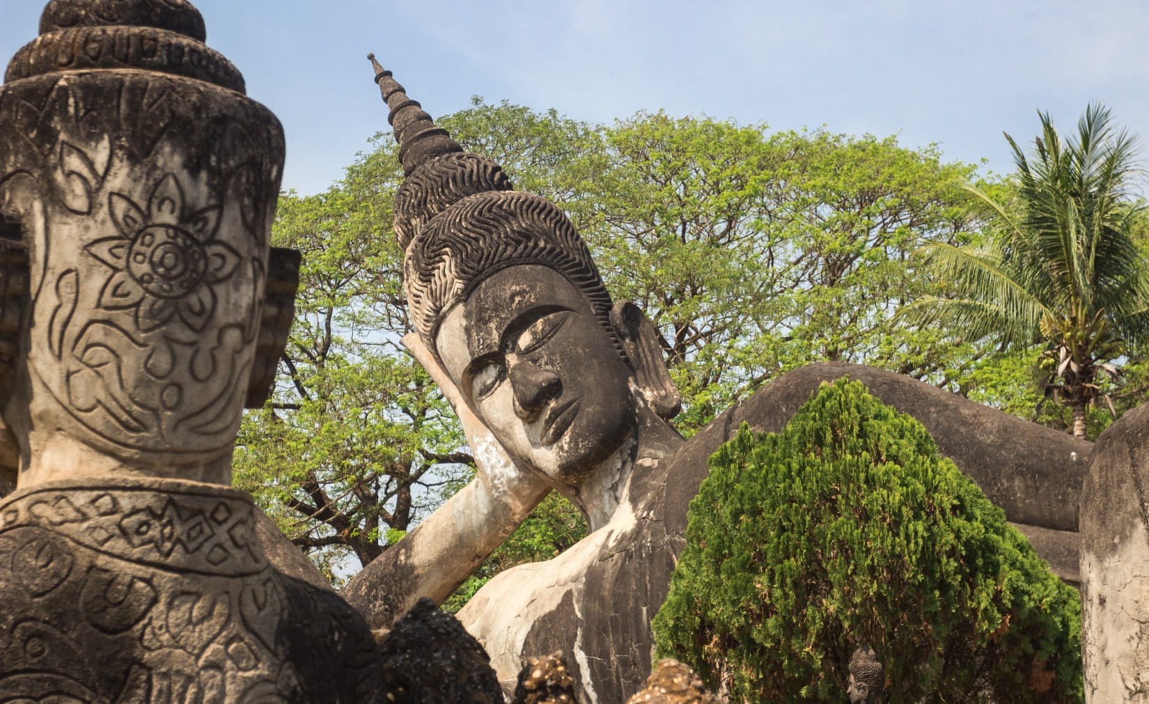 Buddha park Laos