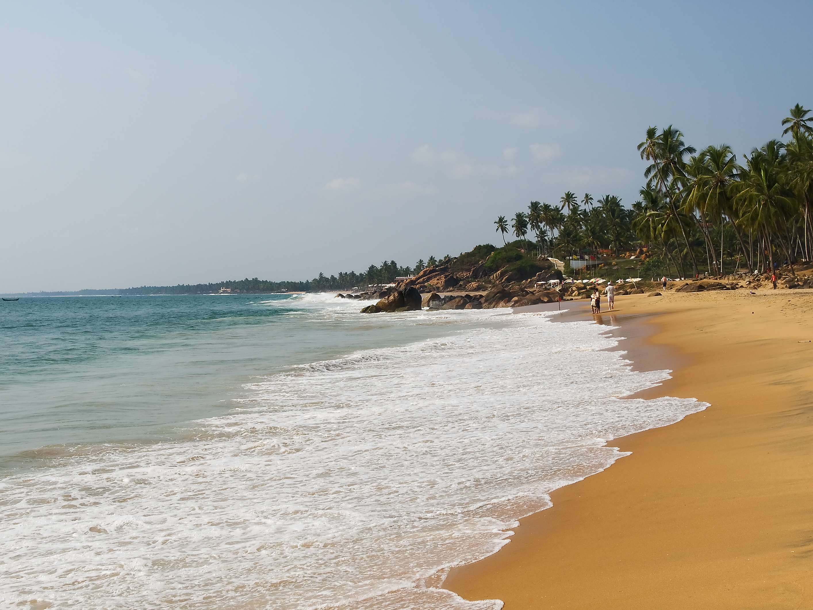 Tropical,Beach,In,Kovalam,,Kerala,,India