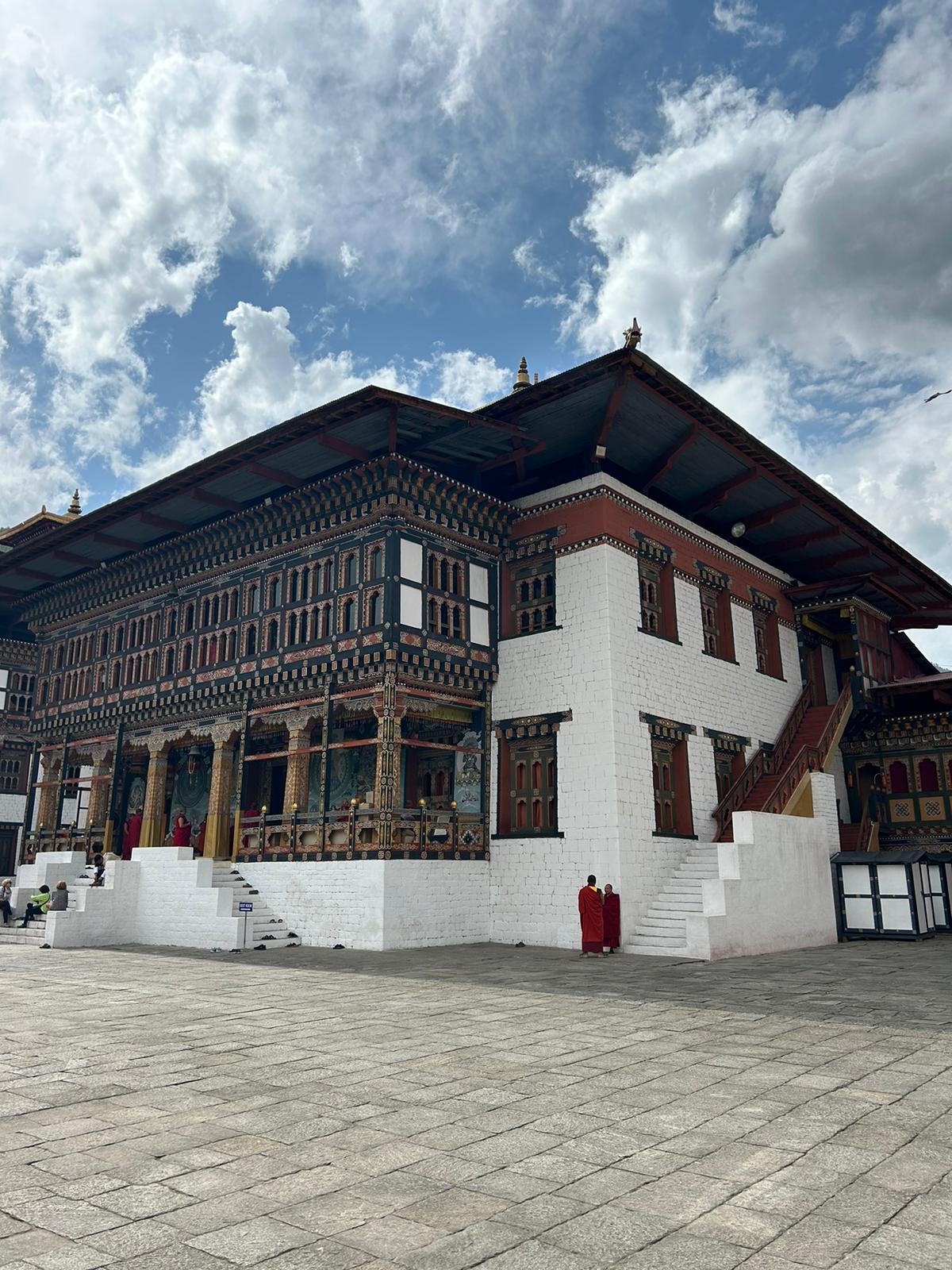 Thimpu Fortress in Bhutan