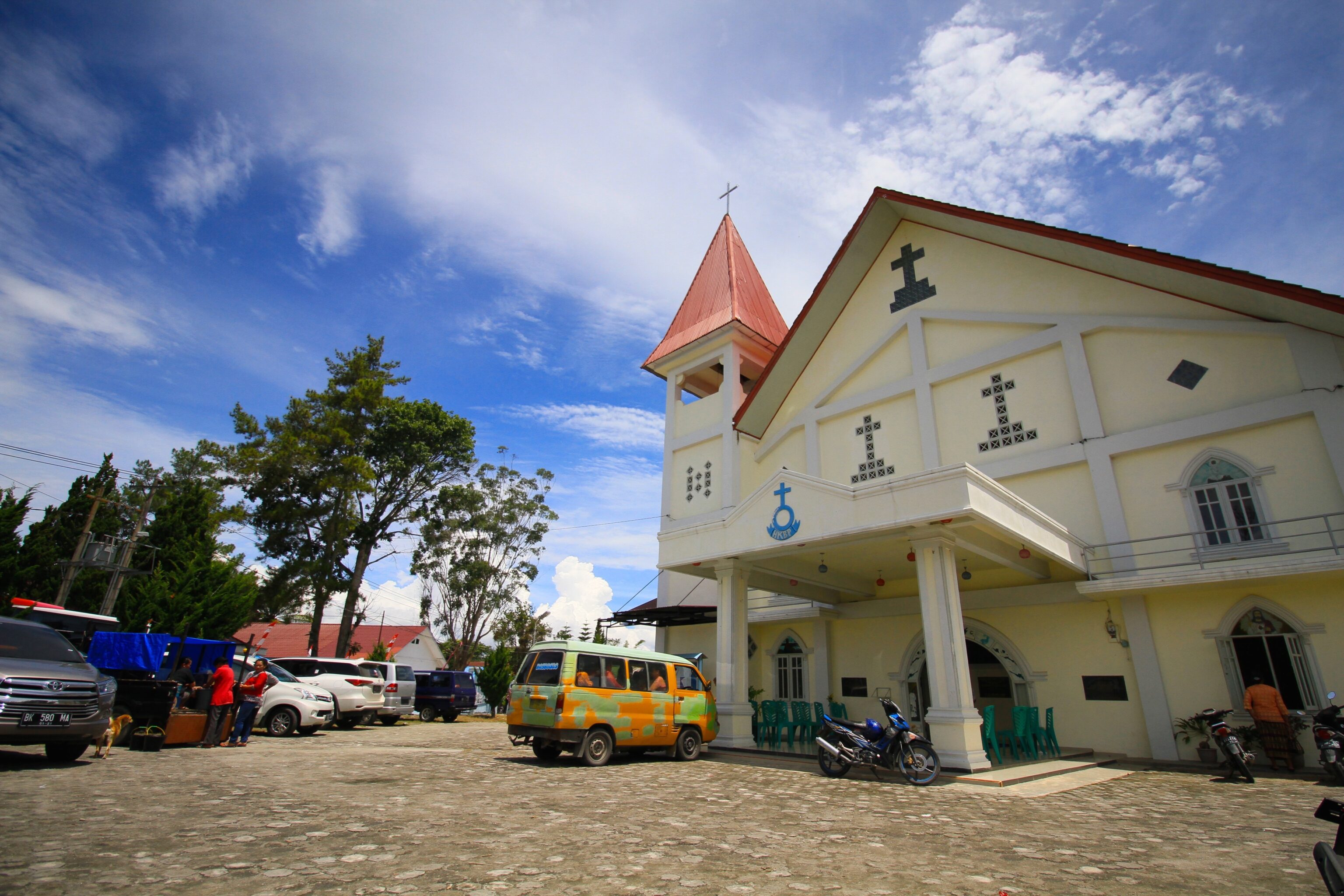 Kerk in Sumatra