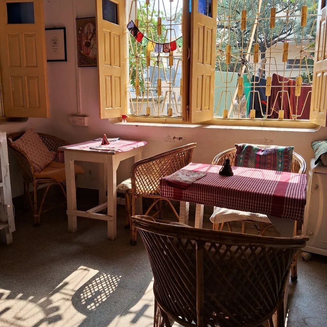 Sparrow Cafe Varanasi in India