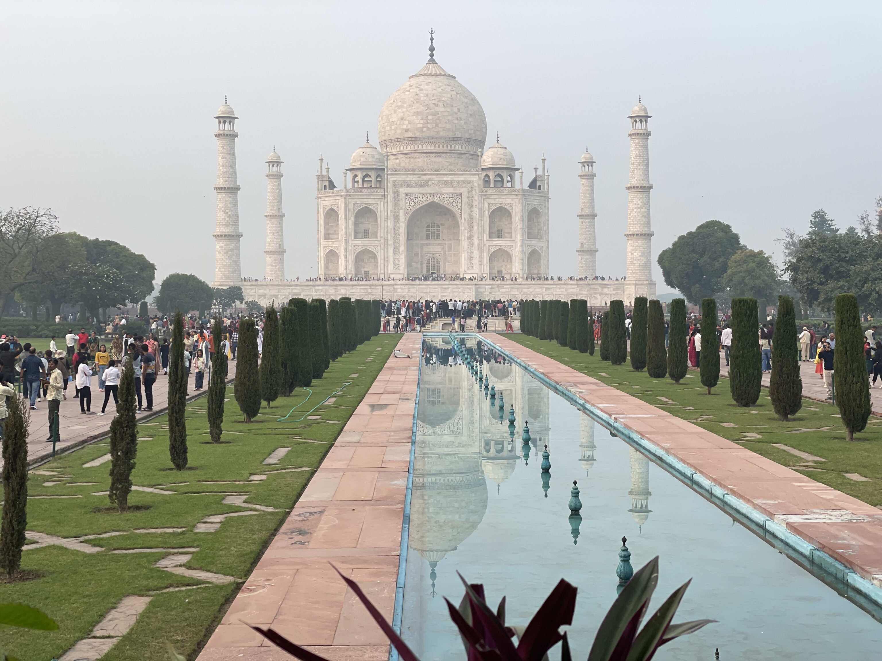 Taj Mahal in Agra in Noord-India