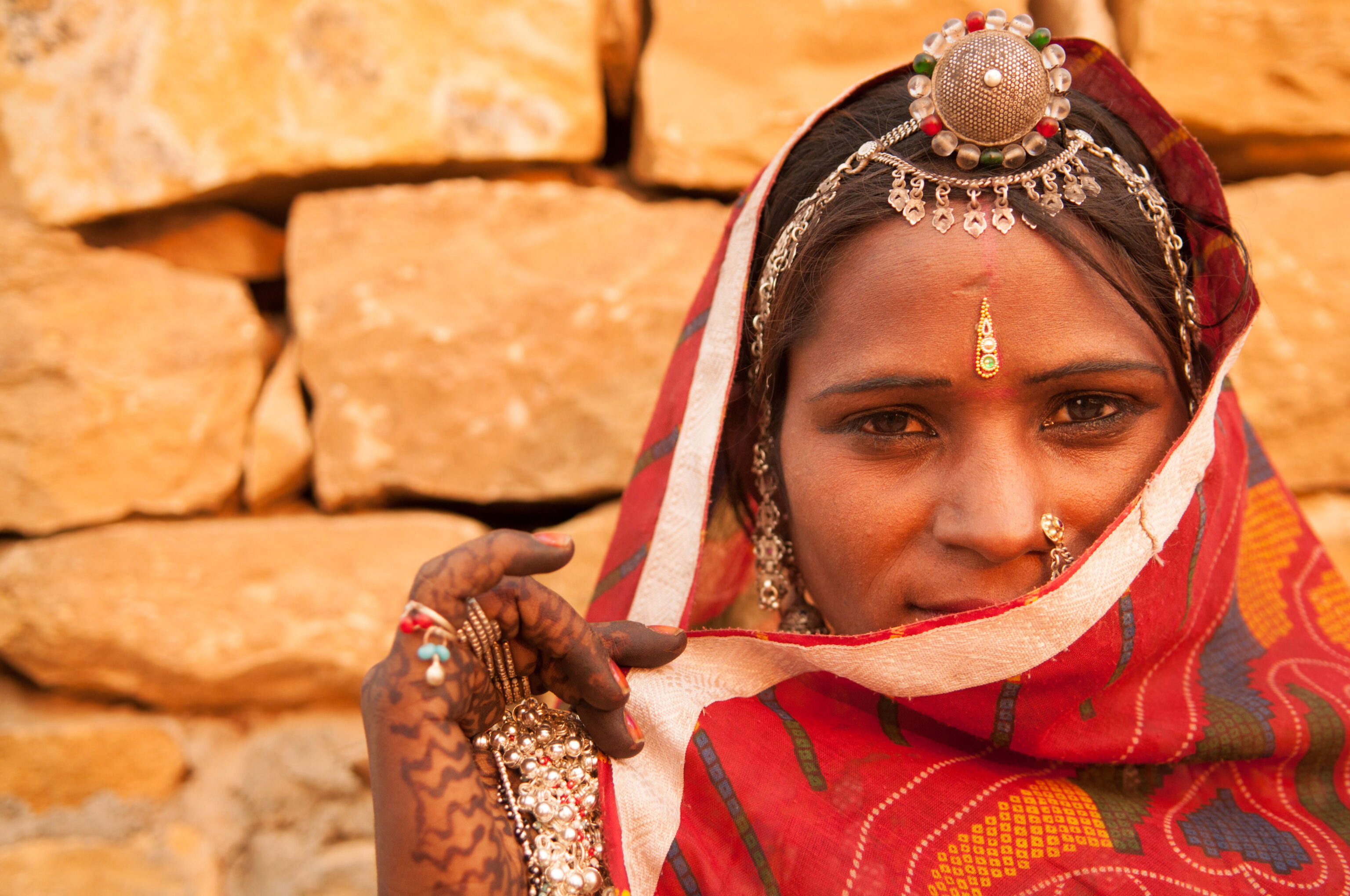 Traditionele kleding Rajasthan