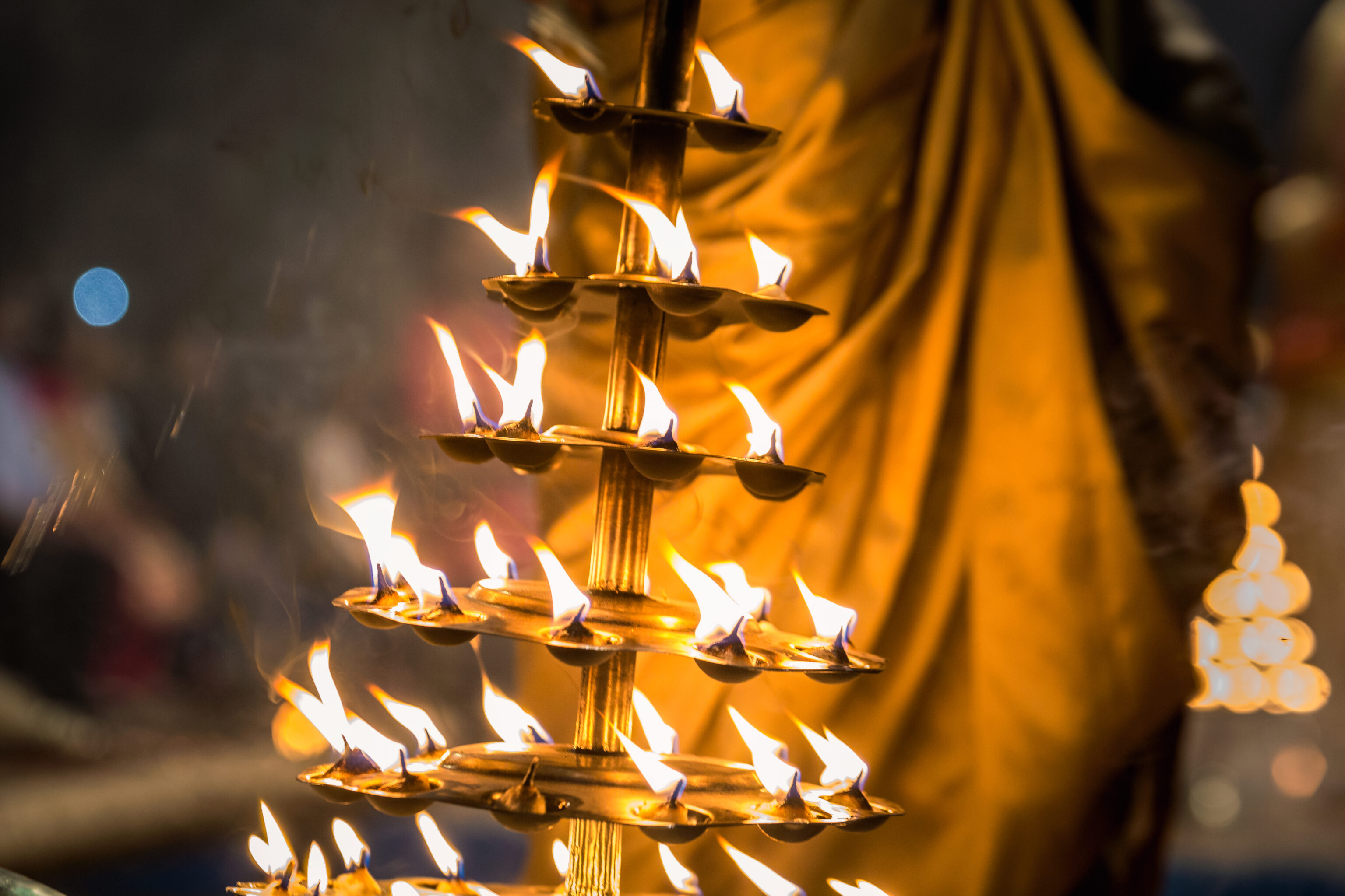 Aarti Ceremonie, varanasi