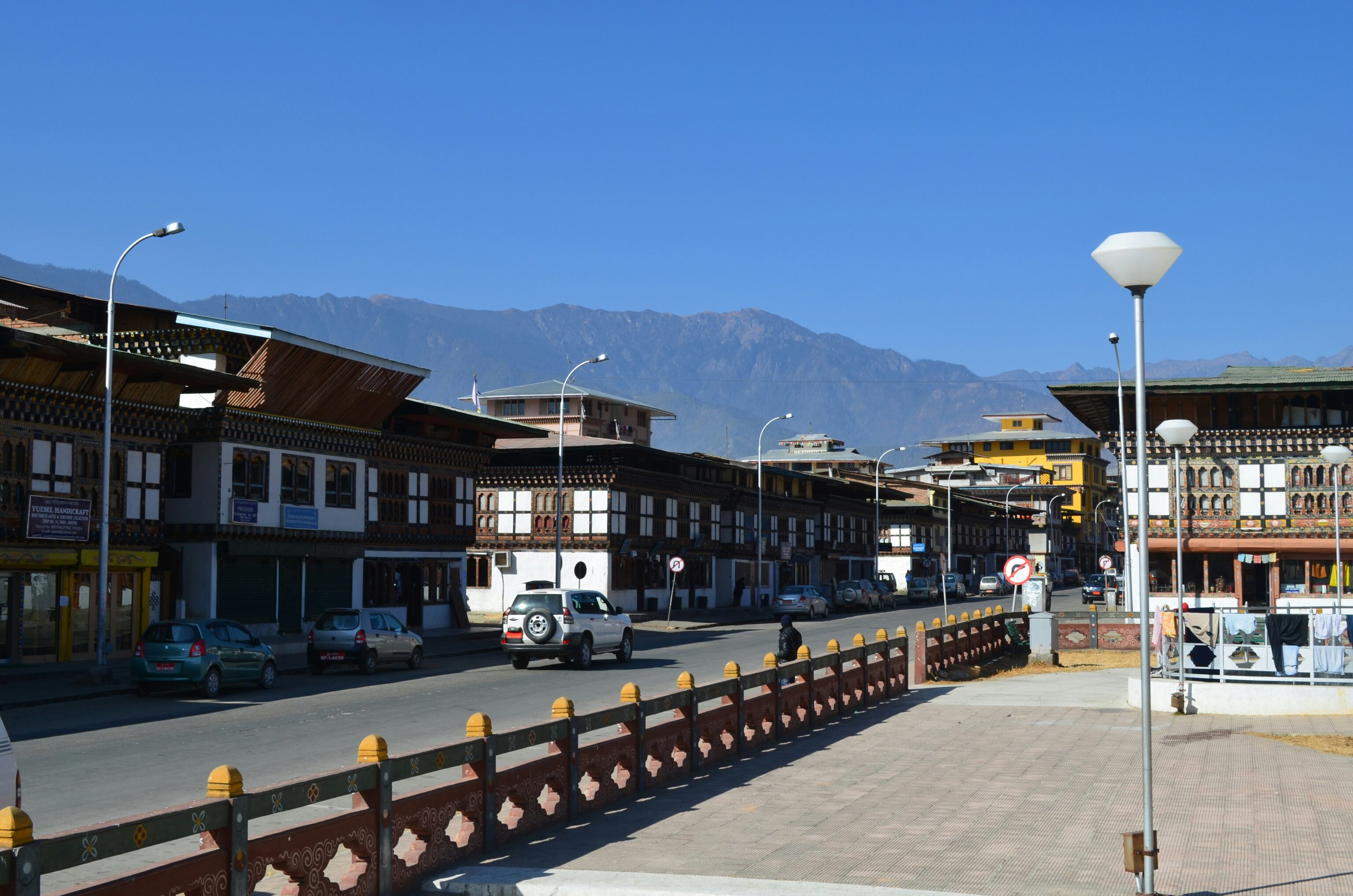 Paro Old Town in Bhutan