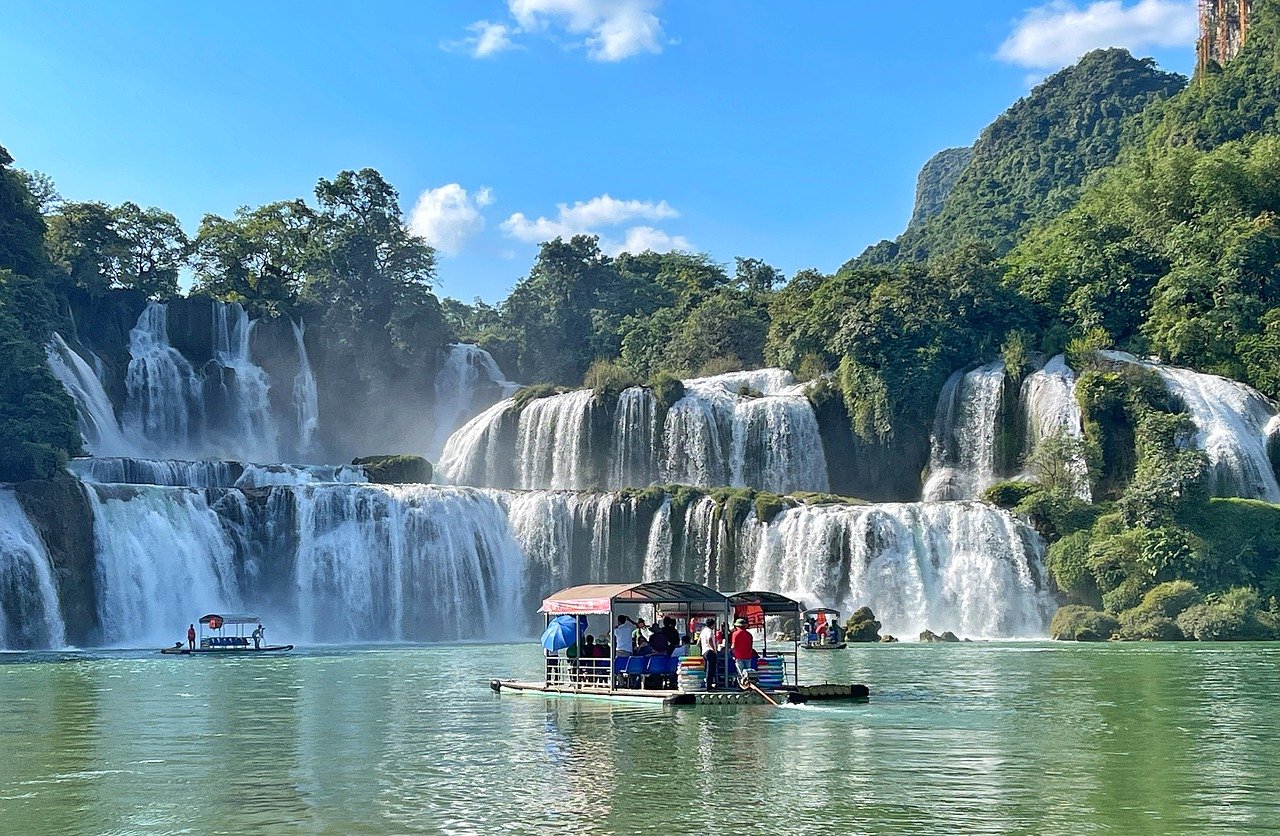 Ban Gioc waterval Vietnam
