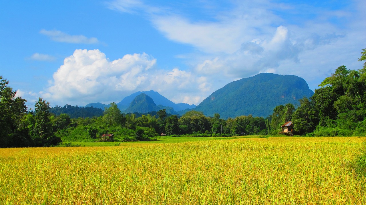 Platteland van Laos