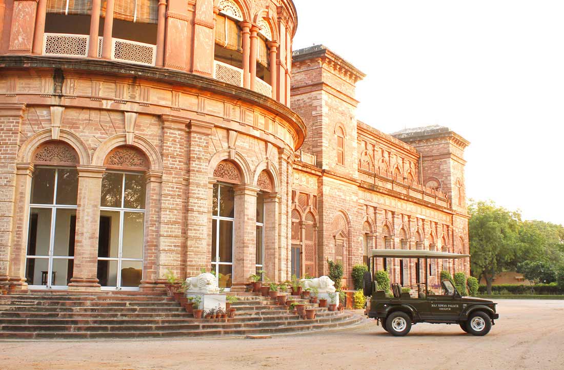 Raj Niwas Palace in Dholpur