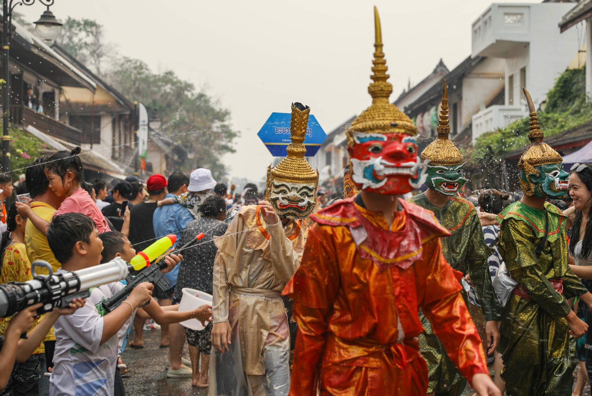 Lao New year / Laos Nieuw Jaar